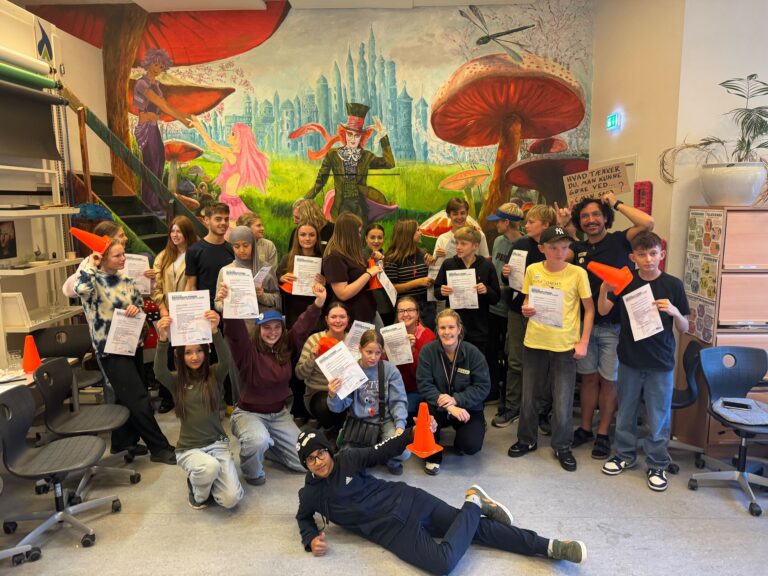 A strong day of Democracy Fitness for the Ringsted Student Council!